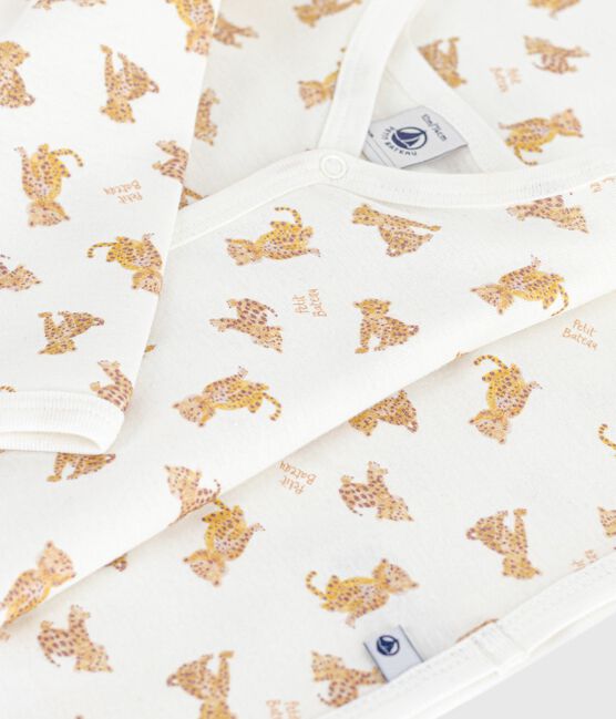 Baby-Geschenkset aus Baumwolle mit Leoparden-Motiv variante 1