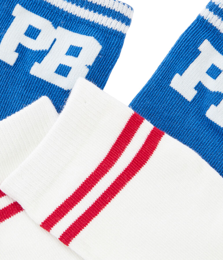 Set aus zwei Paar Kinderstr&uuml;mpfen f&uuml;r Jungen variante 1