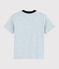 Kurzärmeliges Kinder-T-Shirt aus Baumwolle für Jungen grau POUSSIERE CHINE