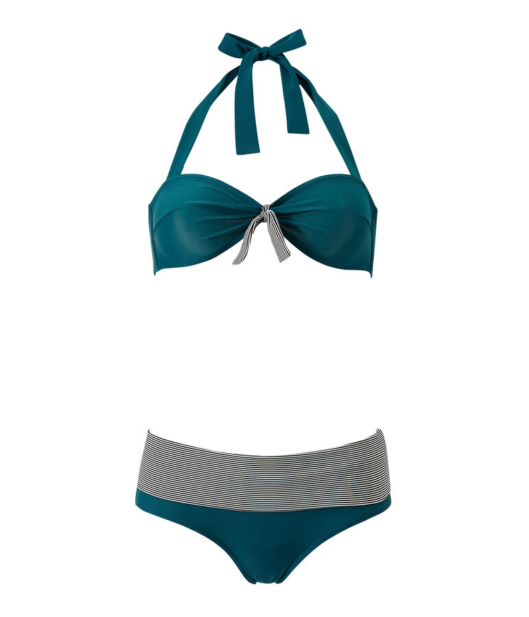 Damen-Bikini gr&uuml;n Rivage