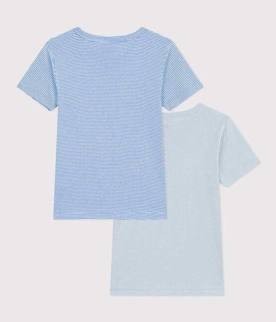 2er-Set Kurzärmelige Kinder-T-Shirts aus Baumwolle variante 1