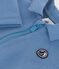 Langer Baby-Overall aus Molton blau BEACH