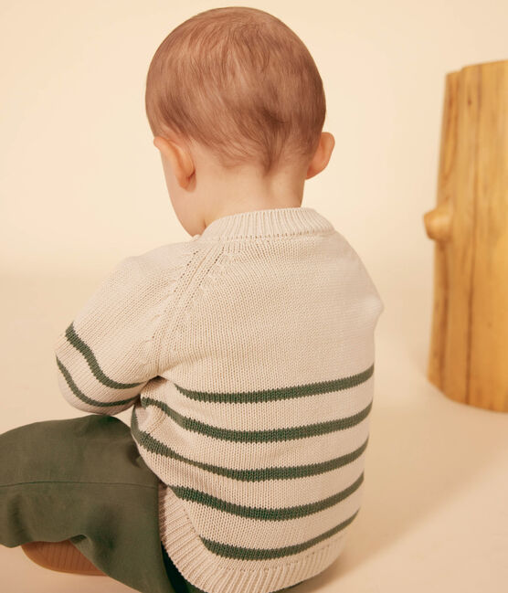 Baby-Pullover aus Baumwolle AVALANCHE/ CROCO