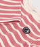 Ikonisches Kinder-Streifenshirt "Marinière" für Mädchen und Jungen rosa ROSEWOOD/ AVALANCHE