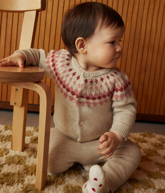 2-teiliges Baby-Strickset rosa AVALANCHE/ ROSEWOOD