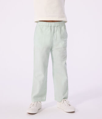 Kinder-Hose aus Baumwoll-Leinen