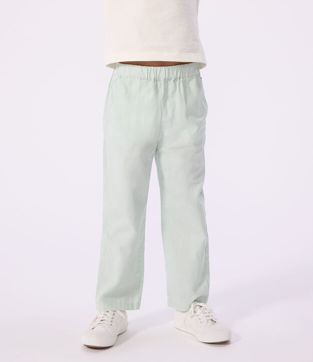Kinder-Hose aus Baumwoll-Leinen SPRAY