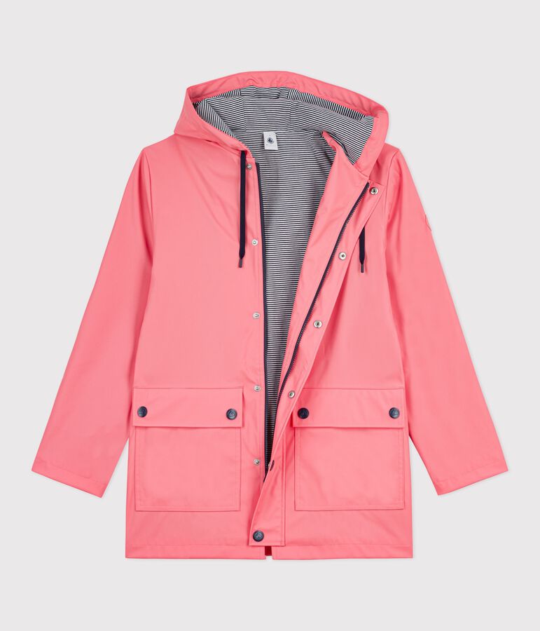 Ikonische Regenjacke Damen/Herren rosa FLAMAND