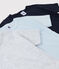 3er-Set kurzärmelige T-Shirts aus Bio-Baumwolle für Jungen variante 1