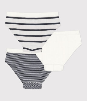 3er-Set Slips mit Streifen für Jungen variante 1
