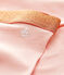 Kurze Kinder-Leggings aus Jersey mit Lycra für Mädchen rosa MINOIS