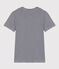 T-Shirt L’ICONIQUE aus Baumwolle mit rundem Ausschnitt für Damen blau SMOKING/weiss MARSHMALLOW