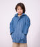 Ikonische Kinder-Regenjacke einfarbig blau