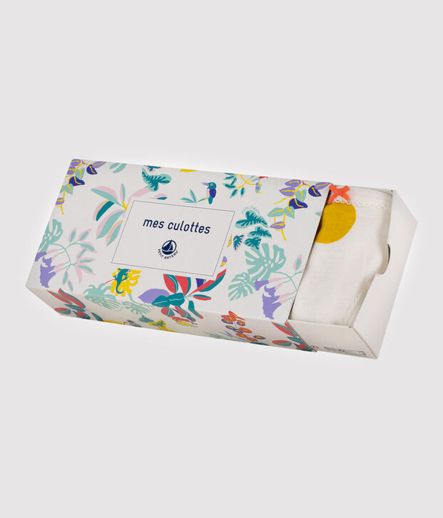 Set mit 5 Unterhosen mit Dschungel-Print f&uuml;r kleine M&auml;dchen vielfarbig
