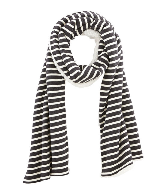 Wendbarer Damenschal schwarz CITY/beige COQUILLE