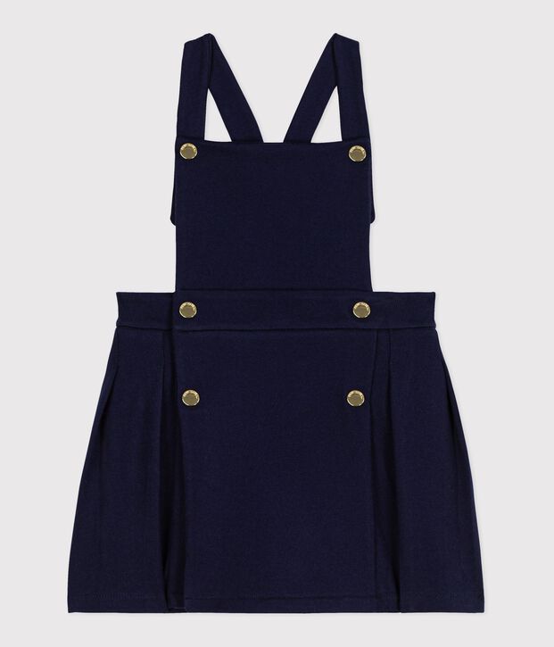 Baby-Kleid aus Baumwolle mit Falten. SOIR