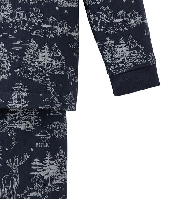Jungen Schlafanzug blau SMOKING/weiss ECUME
