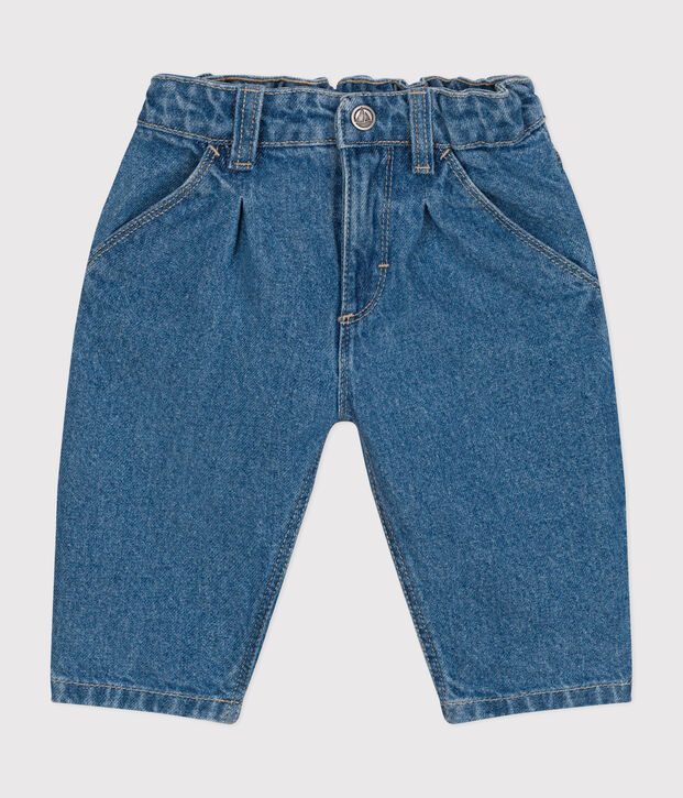 Baby-Hose aus Denim blau