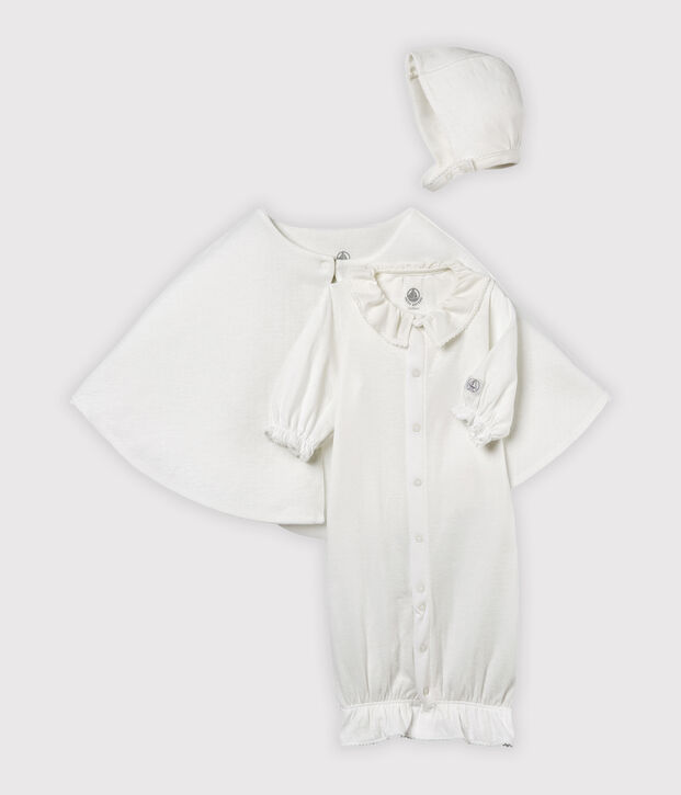 Dreiteiliges Baby-Set aus Doppeljersey vielfarbig