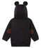 Baby-Kapuzensweatshirt aus geripptem Elasthan für Jungen. grau CITY CHINE