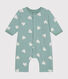 Langer wattierter Baby-Overall aus Baumwolle 