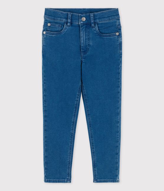 Umweltfreundliche Denim-Hose in Regular-Fit-Passform für Jungen blau BLEU DELAVE