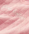 Gestepptes Baby-Kleid für Mädchen rosa CHARME