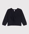 Cardigan aus Baumwolle Kinder/Mädchen blau SMOKING