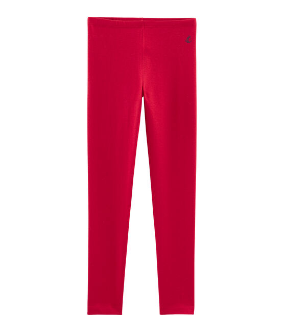 Kinder-Legging Mädchen rot TERKUIT