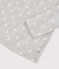 Kinderpyjama aus Baumwolle mit Sternen-Motiv für Jungen grau BELUGA/weiss MARSHMALLOW
