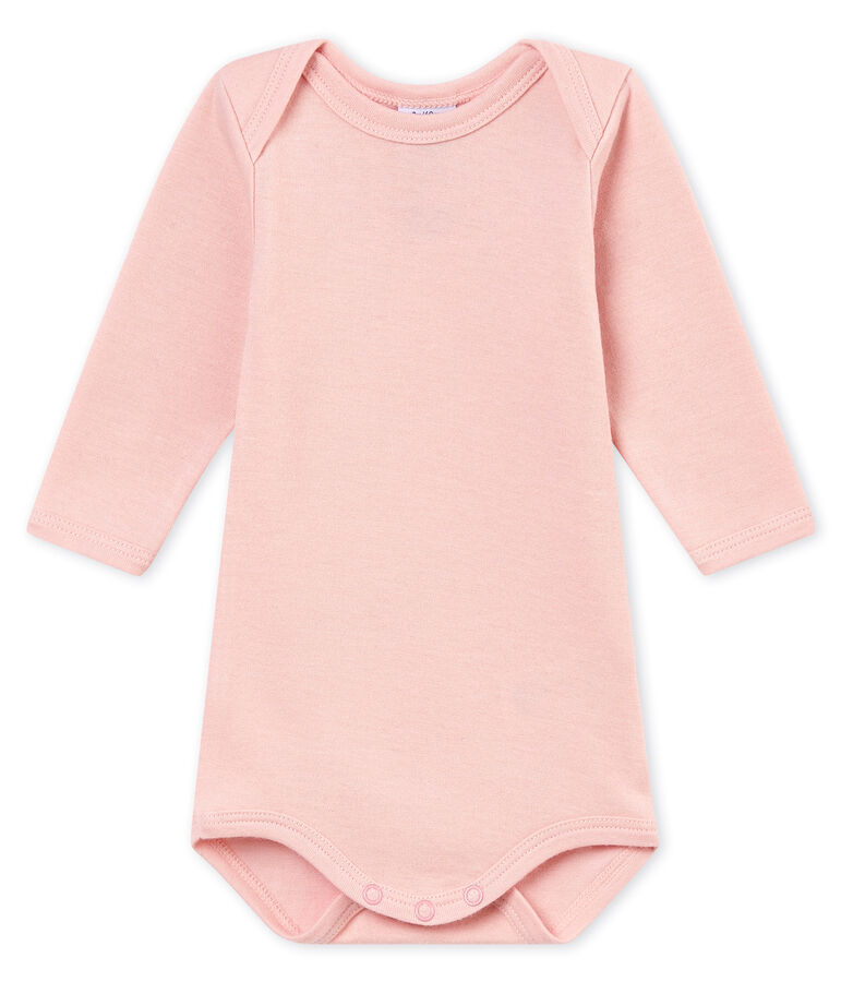 Baby Jungen Langarmbodys rosa