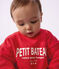 Baby-Sweatshirt aus Baumwolle mit Motiv POMPIER