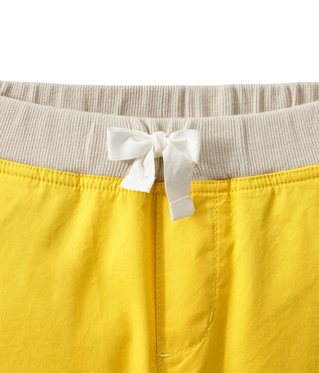 Jungen-Shorts gelb Ble