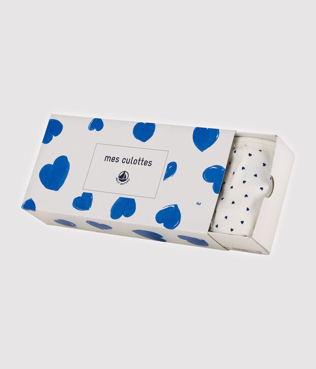 Set mit 5 Unterhosen mit Herzchen-Muster f&uuml;r kleine M&auml;dchen vielfarbig