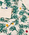 Damen-Pyjama aus Baumwolle mit Tannenbaum-Motiv weiss AVALANCHE/ MULTICO