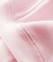 Baby-mütze für neugeborene unisex aus samt rosa VIENNE