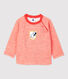 Baby-T-Shirt aus Wolle und Baumwolle.