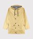 Klassische, goldfarbene Regenjacke Damen