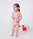 Baby-Badeoverall mit UV-Schutz, Blumenmuster