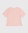 Damen-T-Shirt "Le Boxy" aus Doppejersey rosa AVALANCHE/ ROSELINE