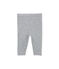 Einfarbige Baby Mädchen Leggings grau SUBWAY CHINE