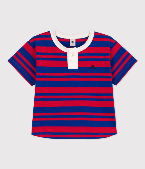 Gestreiftes Kinder-T-Shirt aus Baumwolle für Mädchen PERSE/ PEPS