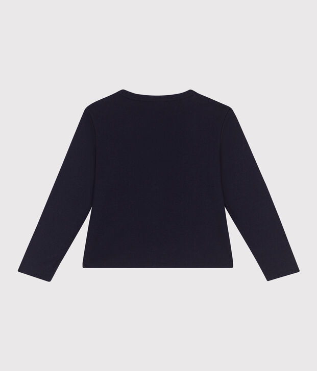 Kinder-Cardigan aus einfarbiger Baumwolle SMOKING