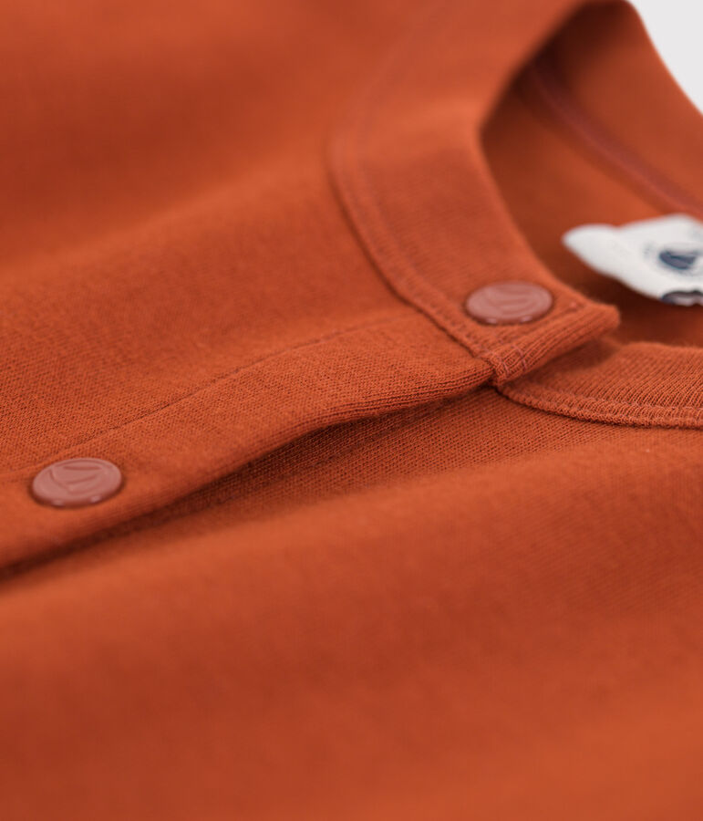 Kinder-Cardigan aus Baumwolle f&uuml;r M&auml;dchen braun