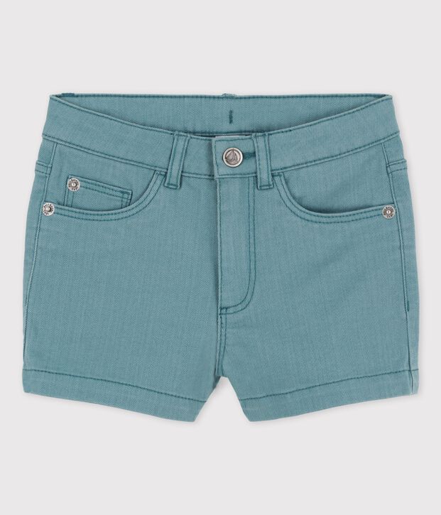 Denim-Shorts f&uuml;r M&auml;dchen gr&uuml;n