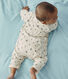 Langer Baby-Overall aus Doppeljersey