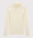Unterziehpullover aus Wolle und Baumwolle für Damen