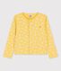 Gemusterter Cardigan aus Baumwolle für Mädchen