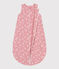 Babyschlafsack aus Baumwolle mit Blumenmotiv TOG-Wert 1 rosa CHARME/weiss MARSHMALLOW