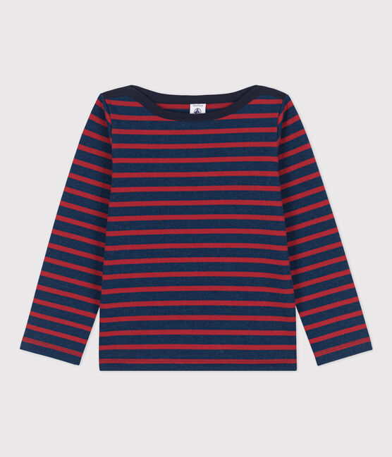 Kinder-Streifenshirt aus Baumwolle für Mädchen / Jungen LITTORAL/ STOP